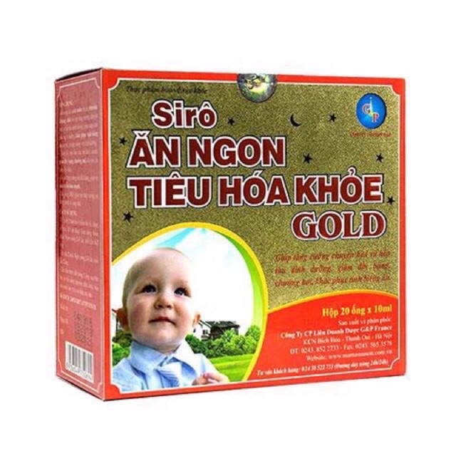 Siro ăn ngon tiêu hóa khỏe G&P