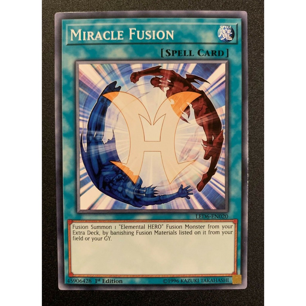 THẺ BÀI YUGIOH [ BEL ] Miracle Fusion - LED6-EN020 - Common 1st Edition