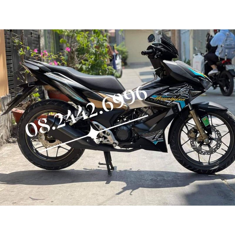 Tem rời Hayabusa Winner X phối điểm xanh cực đẹp. Tem 3 lớp cao cấp bao bay màu