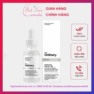 Tinh chất Serum The Ordinary Hyaluronic Acid 2% + B5 cấp ẩm hồi phục da loại 30ml