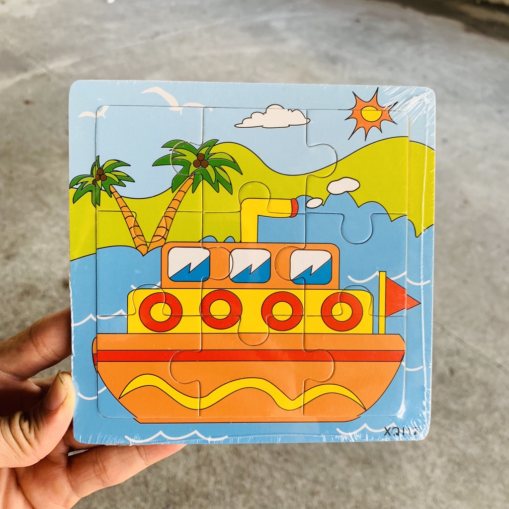 Tranh Ghép Hình Puzzle, Đồ Chơi Xếp Hình Thông Mình Rèn Luyện Trí Tuệ Và Sự Khéo Léo Đôi Bàn Tay Bé