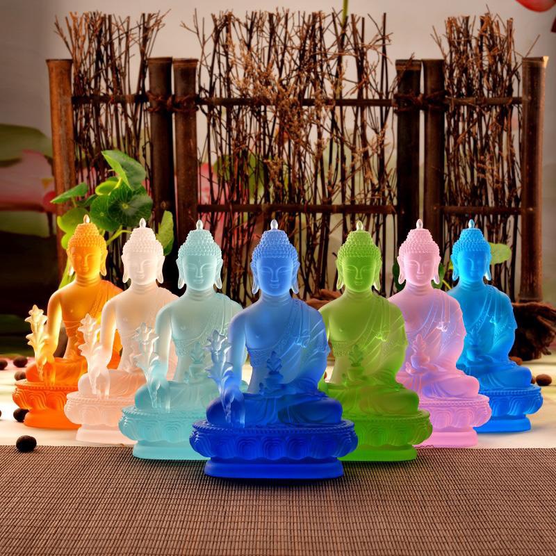 Bộ Tượng Bảy Vị Dược Sư Lưu Ly - TỰ THANH QUÁN