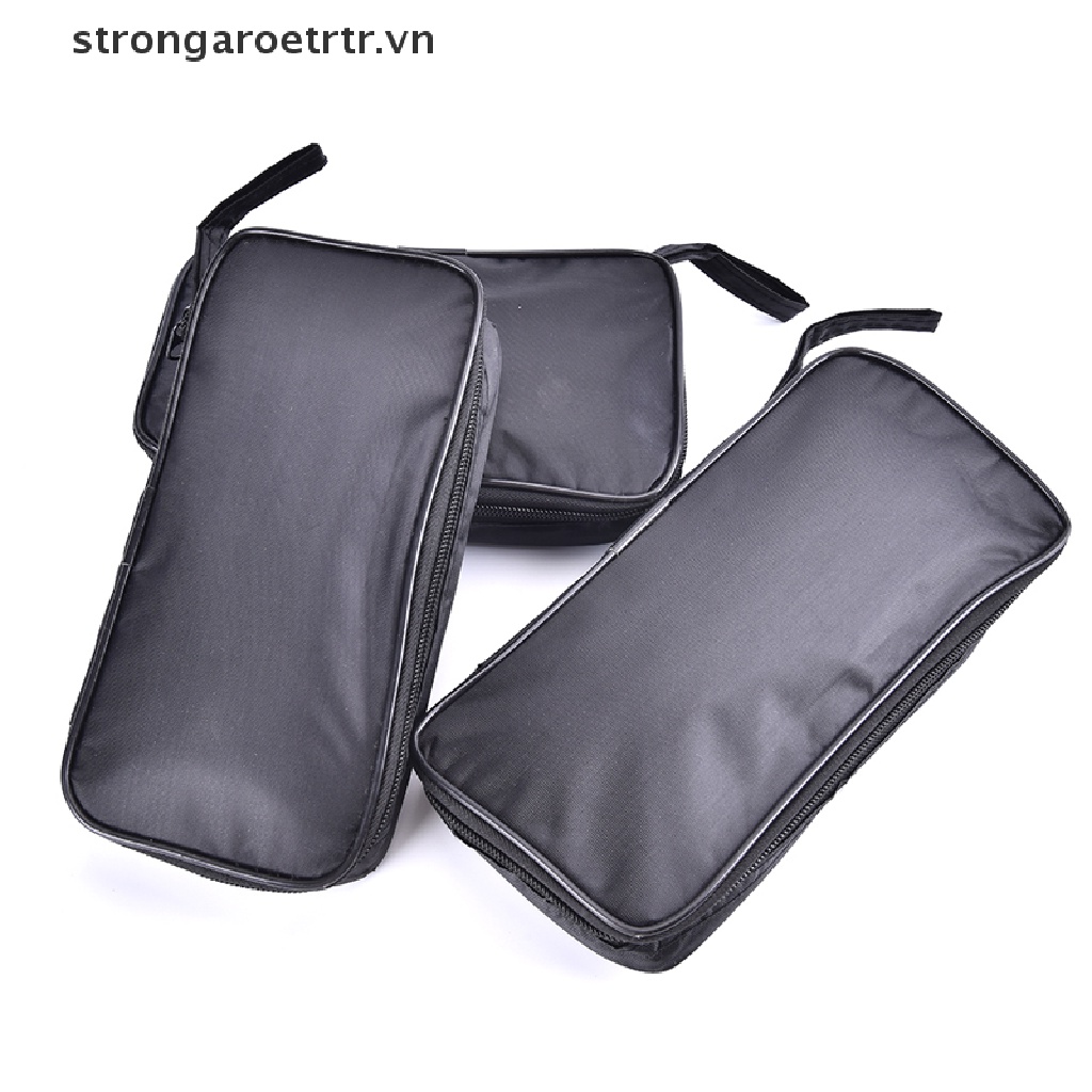 Túi đựng dụng cụ sửa chữa đồng hồ vạn năng kỹ thuật số chất lượng cao màu đen