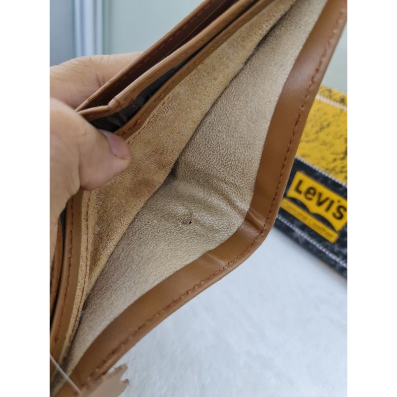 Ví da nam mini 2 ngăn Levi's chính hãng Mỹ