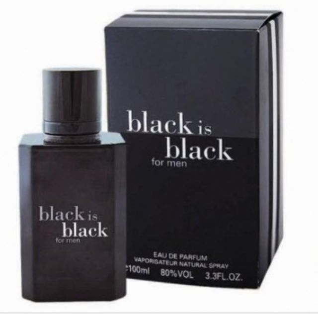 Nước hoa hoa Black is Black (for men)100ml