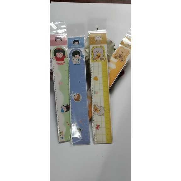 Thước Kẻ Dẻo Nãm Châm Dễ Thương Cho Bé Yêu / Thước Dẻo Học Sinh Các Màu 15cm