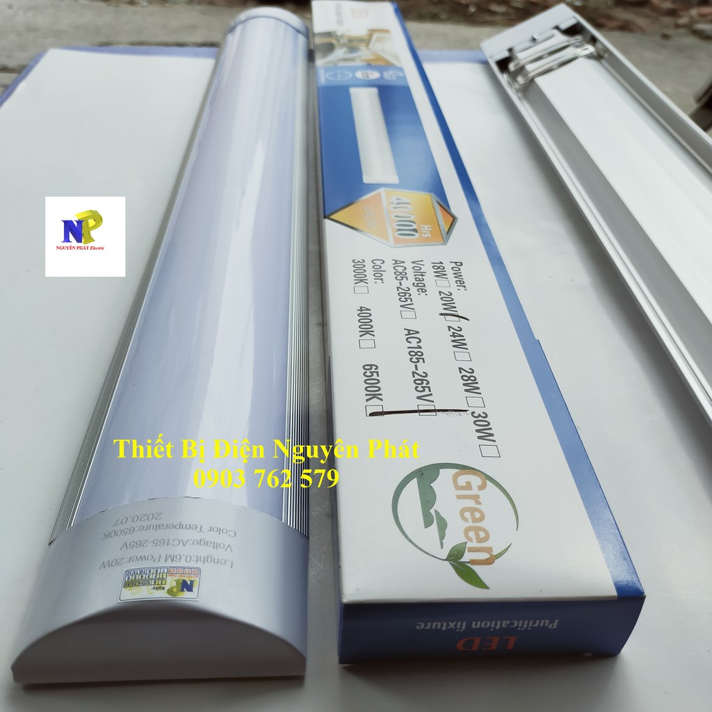 Tuýp LED Bán Nguyệt 0.6m 20w Siêu Sáng Tiết Kiệm Điện Năng