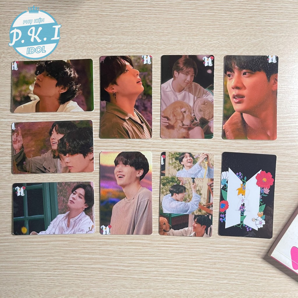 BTS INSTA - Bộ Card Bo Góc BTS Instagram Hot New - Loại 2