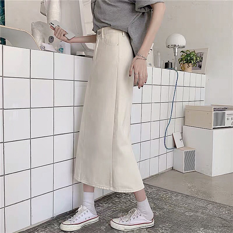 [PUN] Chân váy kaki dáng dài | BigBuy360 - bigbuy360.vn