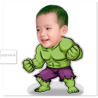 Chibi Sinh Nhật Cho Bé. Combo set Chibi Siêu Anh Hùng