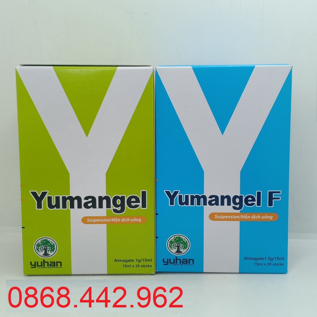 Yumange.l sữa dạ dày chữ y - Hộp 20 gói