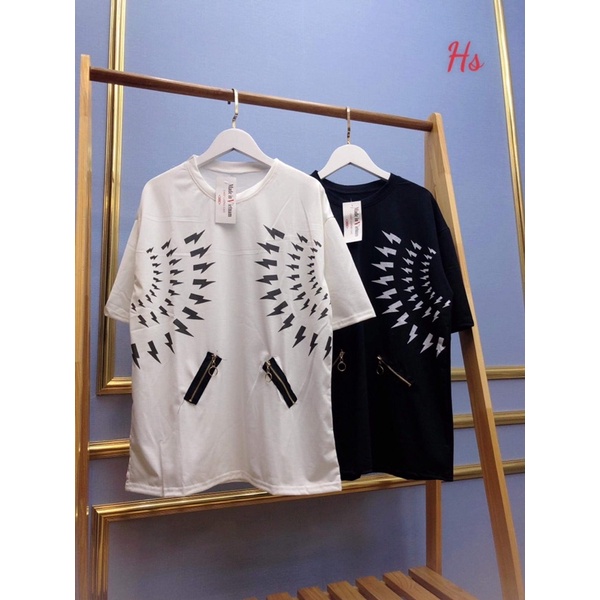 Áo hai khoá tia sét HSU1