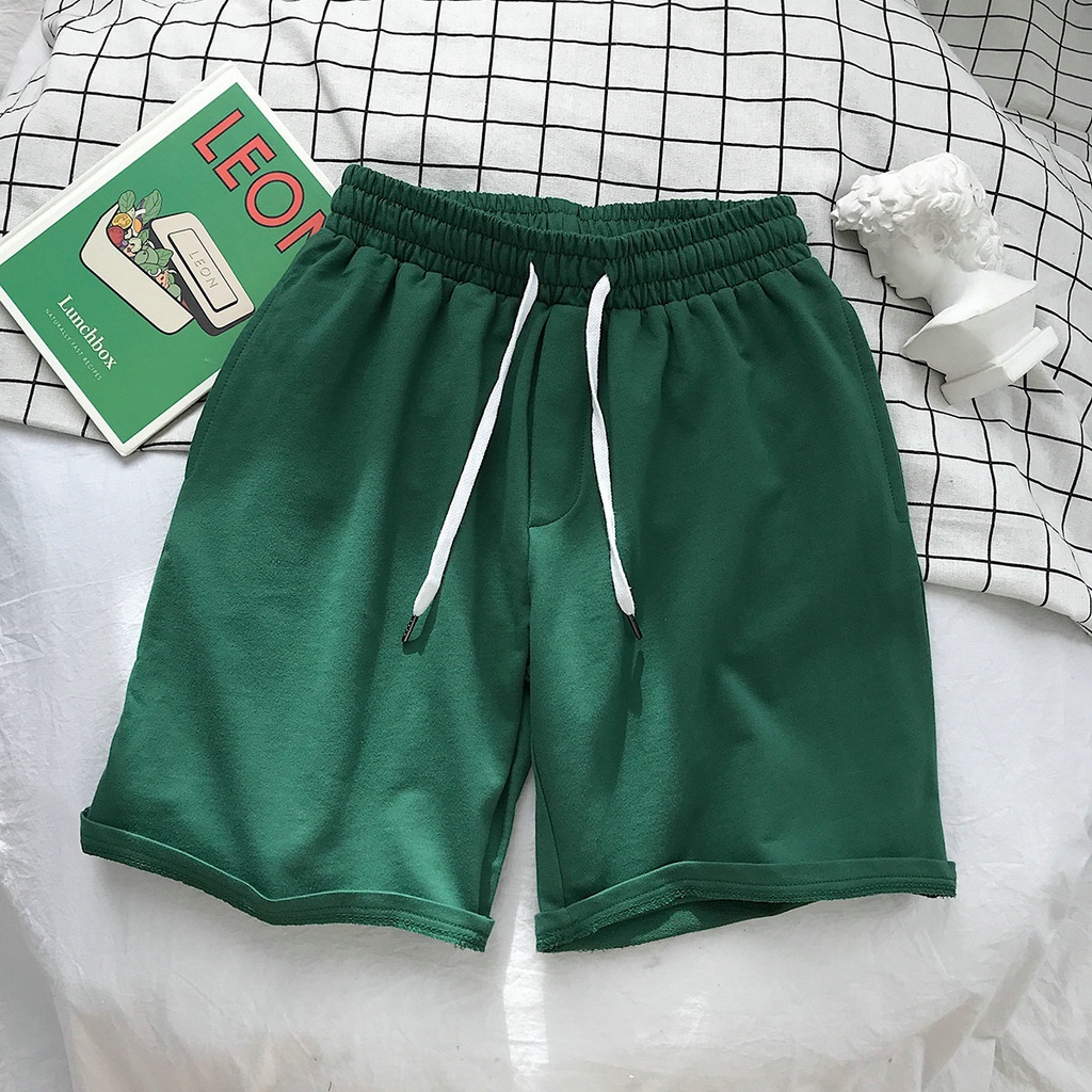 Quần short nam size M-3Xl 4 màu trơn đơn giản thời trang