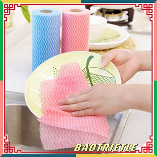 Cuộn khăn lau đa năng dầu mỡ tiện dụng (giao màu ngẫu nhiên)