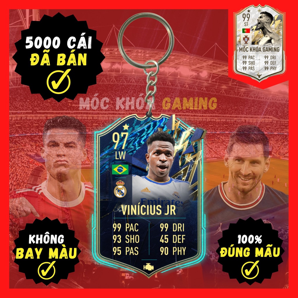 Móc Khóa Vinicius Junior TOTS 22