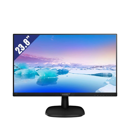 Màn Hình Máy Tính 23.8" Philips 243V7QDSB/74 (1920x1080/IPS/60Hz/5ms) - Hàng Chính Hãng