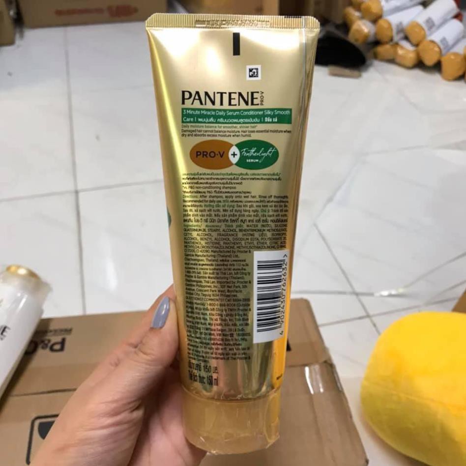 Bộ đôi Pantene Dầu gội 300ml + Kem xả 3 phút diệu kỳ 150ml