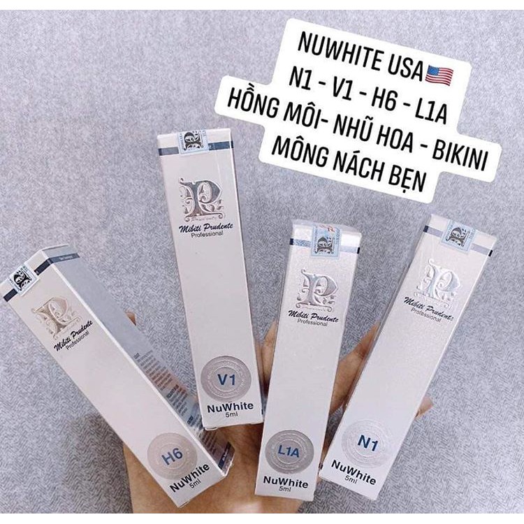 KEM KHỬ THÂM LÀM HỒNG MÔI NUWHITE L1A