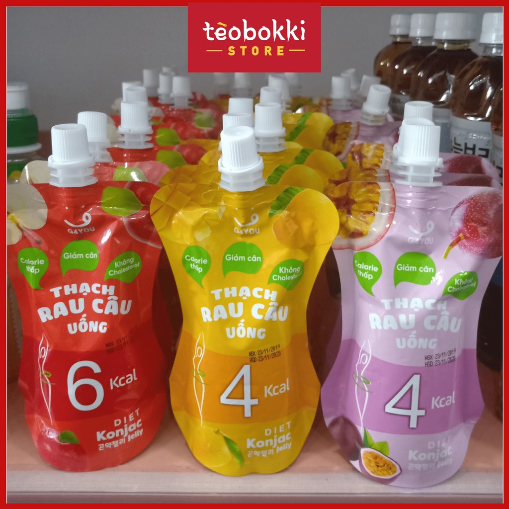 Thạch rau câu uống vị trái cây G4YOU 120g