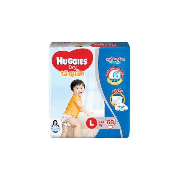 Tã quần Huggies mẫu mới đệm mây 4 chiều M74/L68/XL62/XXL56