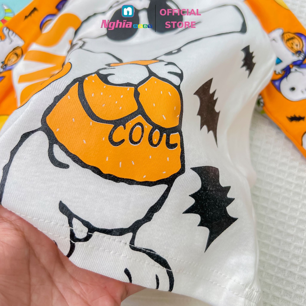 Đồ bộ dài bé trai - Bộ Quần áo dài tay bé trai - Đồ bộ dài tay cho bé trai chất bozip NGHĨA BABY dành cho bé từ 9-21kg