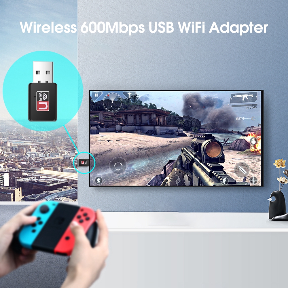 150Mbps USB Wireless WiFi Adapter Mini External Network Card Receiver For PC Laptop