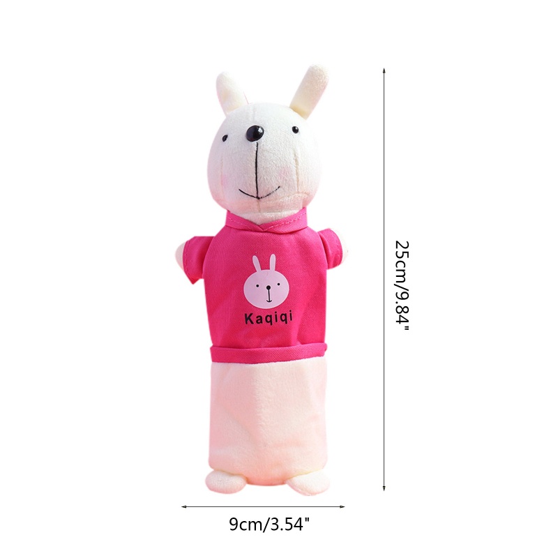 Hộp Đựng Bút Họa Tiết Động Vật Dễ Thương Dùng Cho Chìa Khóa / Thước Kẻ