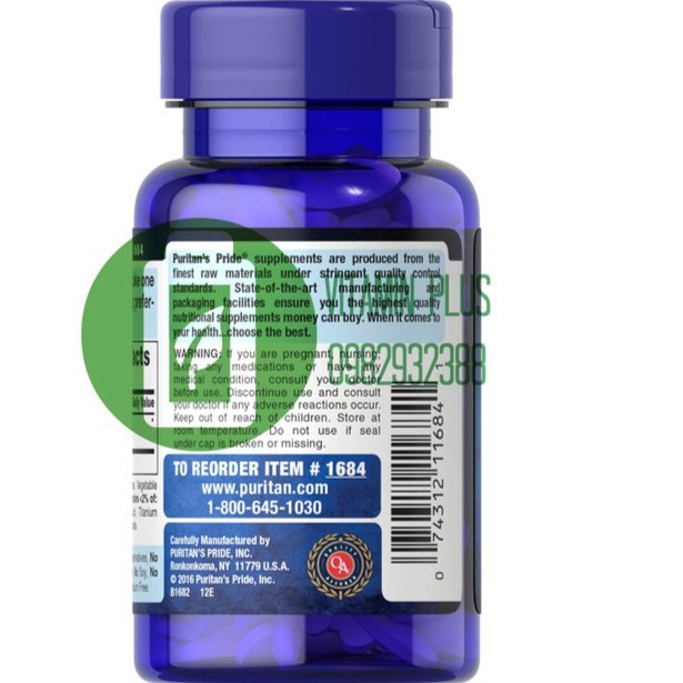 Combo Giảm cân tăng cơ tự nhiên không gây mệt mỏi Raspberry ketone & L Carnitine Puritans pride | BigBuy360 - bigbuy360.vn