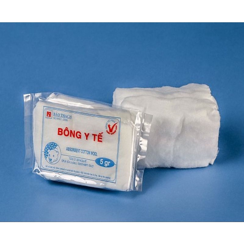 Bông Y Tế Thấm nước gia đình. Tủ thuốc gia đình cần có.