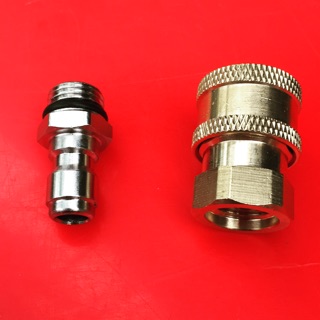 Khớp nối nhanh chống xoắn dây 1/4, khớp nối nhanh súng xịt rửa áp lực cao