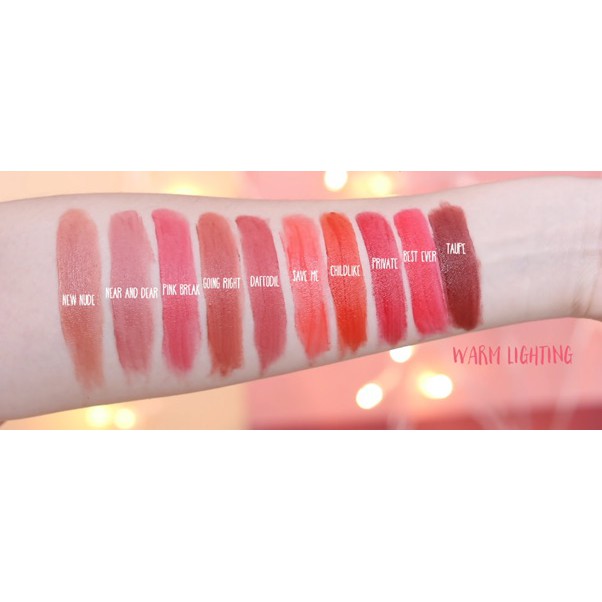 Son kem 3CE Velvet Lip Tint