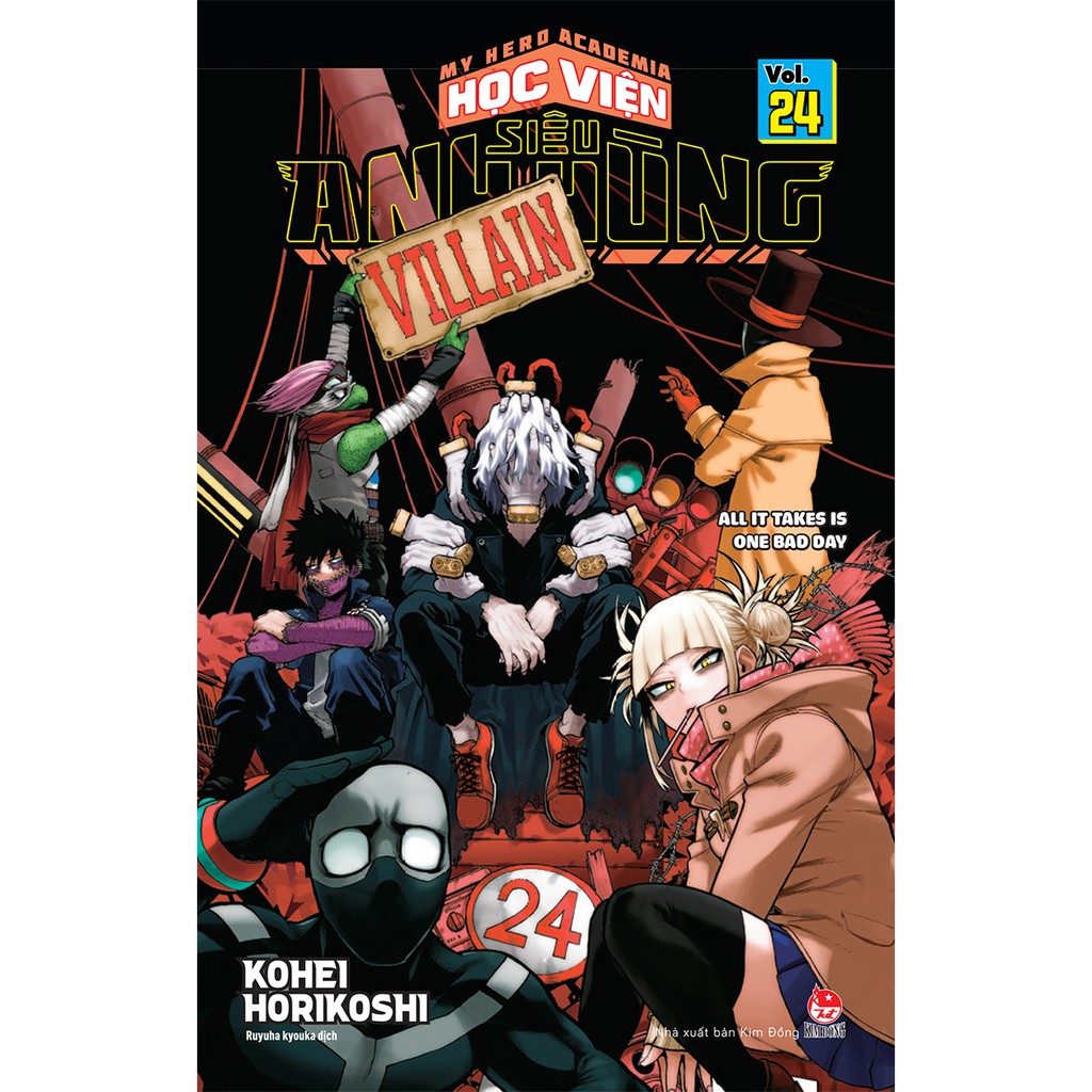 Sách - My Hero Academia - Học Viện Siêu Anh Hùng Tập 21- 24(update)