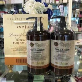 Dầu gội đầu-cặp gội xả cao cấp collagen mefaso 850ml