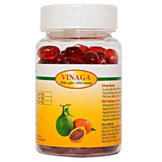 DẦU GẤC VINAGA (Lọ 100 viên)