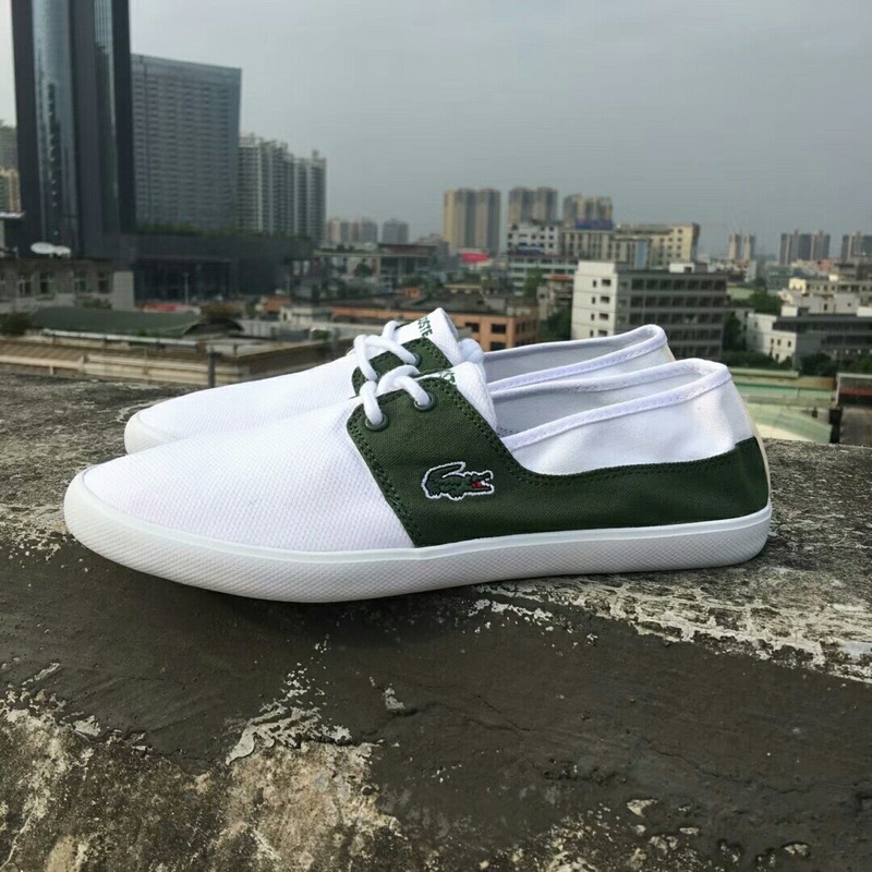 Giày thể thao đế mềm cho nam và nữ thương hiệu Lacoste cao cấp