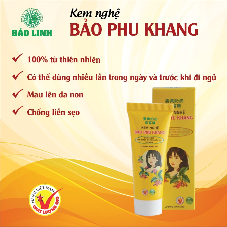 Kem Nghệ Bảo Phu Khang Bảo Linh 20gram