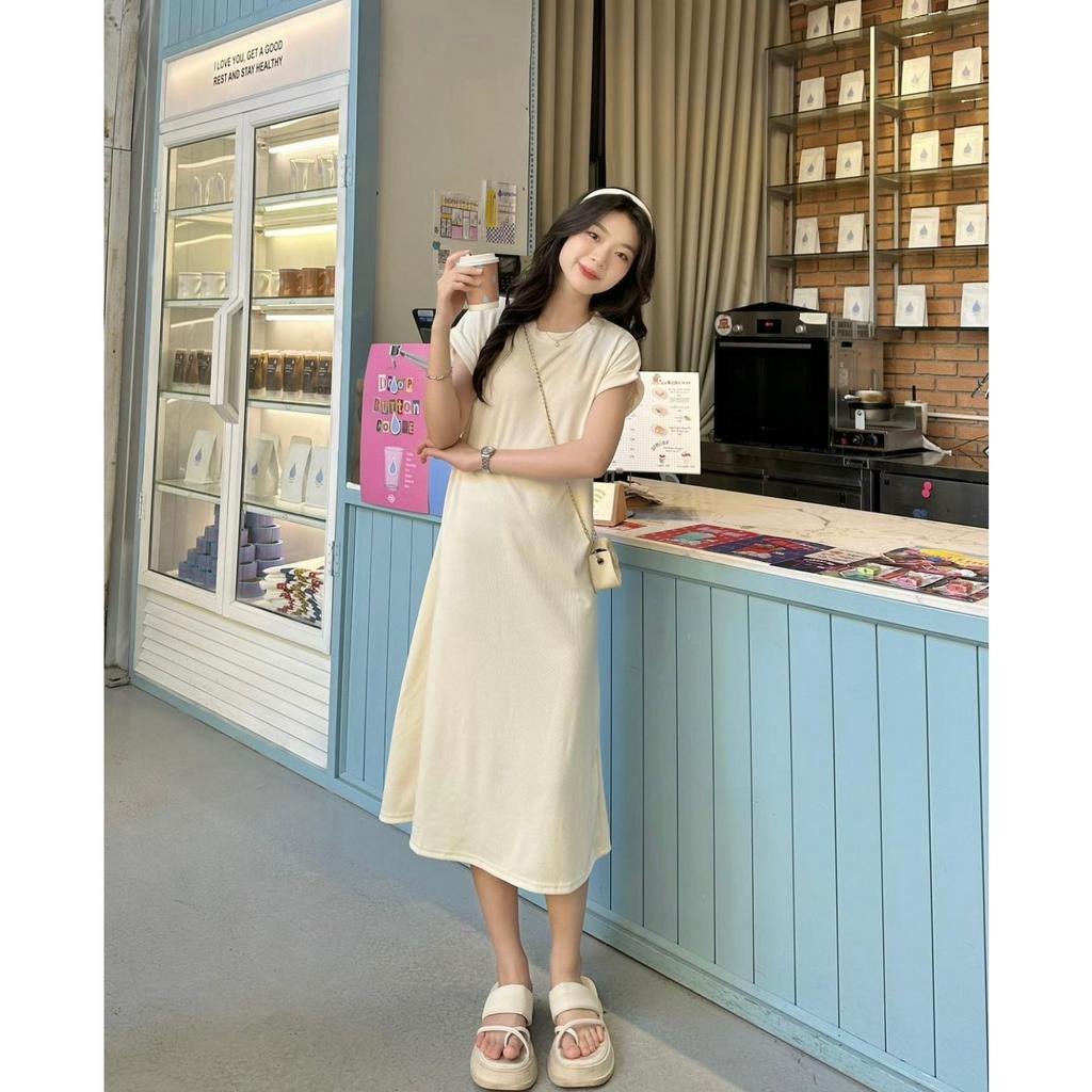 Váy tay hến dáng dài chất tăm - 247store - Vay00423_P0K30