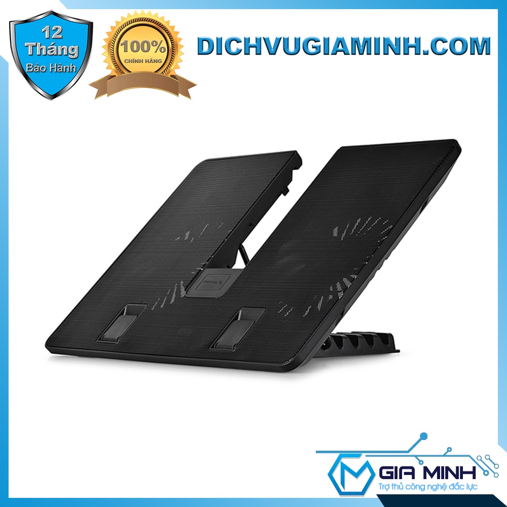 Đế tản nhiệt Laptop chính hãng Deepcool U PAL – 2 Fan 140mm