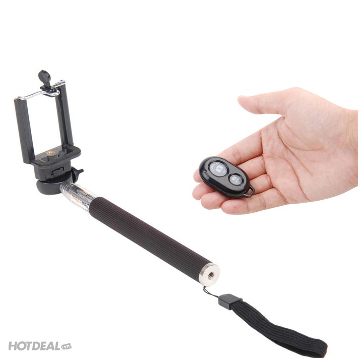 Gậy Chụp Hình Tự Sướng Monopod Kèm Remote