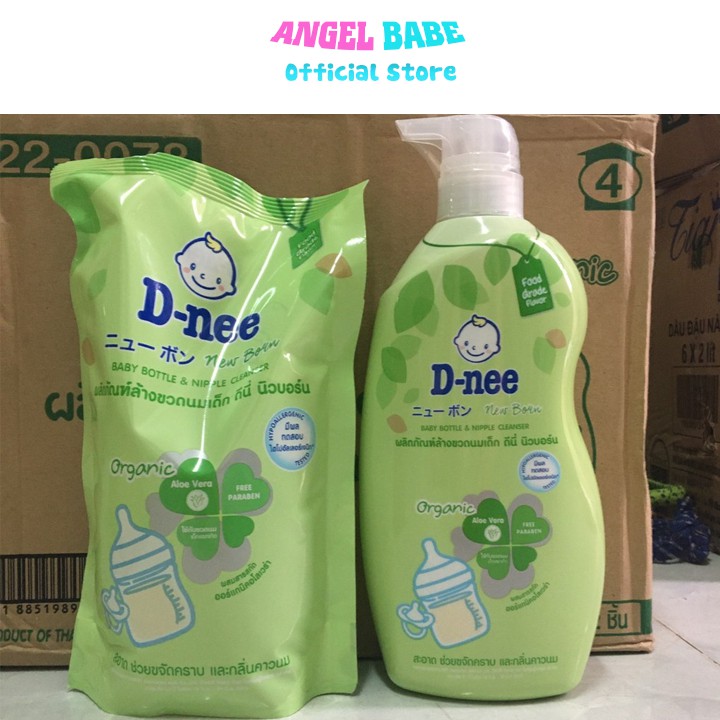 Nước rửa bình sữa Dnee Thái Lan 620ml