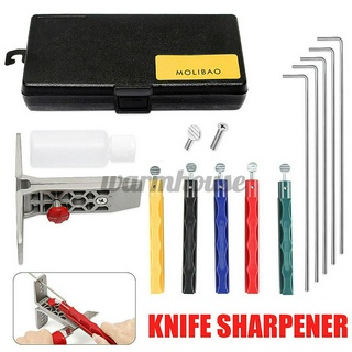 Fix-Angle Knife Sharpener Professional Kitchen Sharpening System + 5 Whetstone !