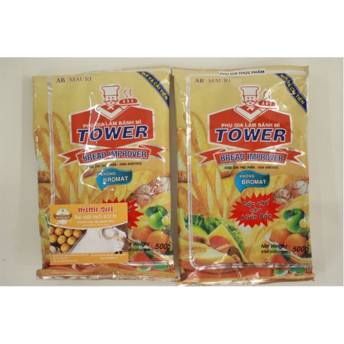 Phụ gia làm bánh mỳ Tower Mauri- phụ gia hoa quả Mauri 500gr