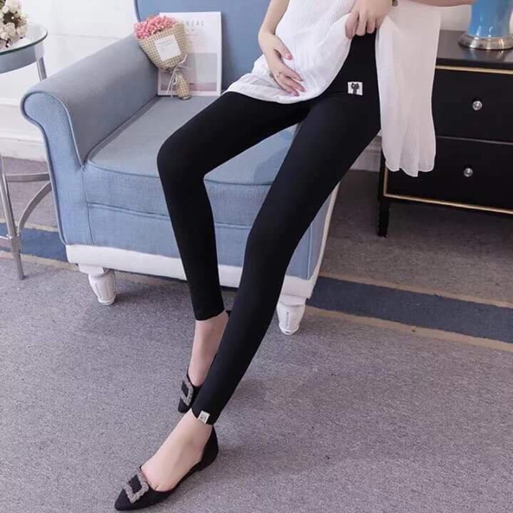 Quần Legging Mèo Dễ Thương Lót Lông Không Xù Siêu Ấm ROSA