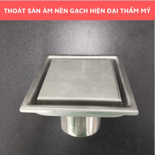 [NGĂN MUI THOÁT NƯỚC NHANH]Thoát sàn ngăn mùi chống hôi âm nền gạch sang trọng inox 304