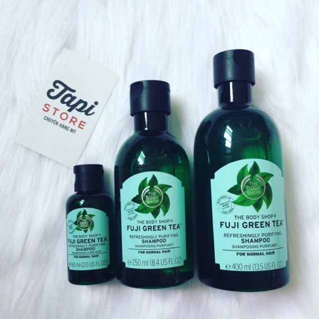 Dầu gội đầu The Body Shop Fuji Green Tea Refreshingly Purifying Shampoo