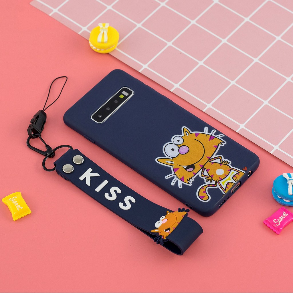 Ốp điện thoại bằng tpu hình gấu đáng yêu dành cho Samsung Note 8 S10 Plus S10e S10 5G | BigBuy360 - bigbuy360.vn