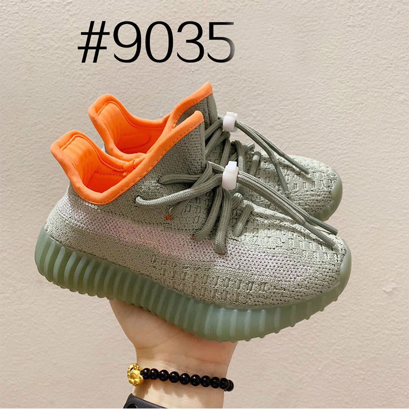 * Sẵn Sàng Stock * Adidas Yeezy 350v2 Giày Trẻ Em Boost Boys Girls Thời Trang Giày Vải Phản Quang Giày Gốc Trẻ Em Unisex Thoải Mái Thể Thao Đào Tạo Chạy Trẻ Em Giày Đế Mềm Đế Mềm