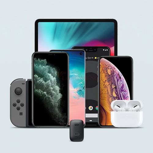 Cốc sạc Aukey 1Type-C 20W PA-F1S - Hàng chính hãng - Cổng ra 1Type-C Sạc nhanh 20W Dòng điện ổn định Tuổi thọ cực cao