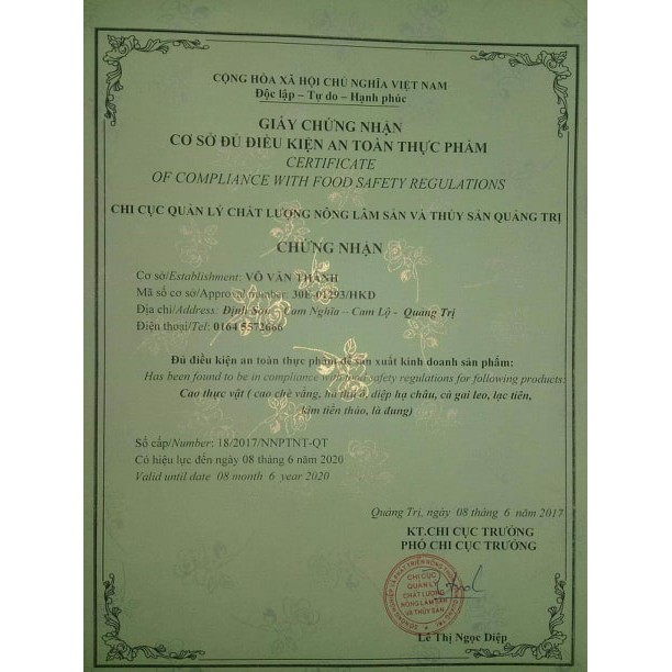 CAO CHÈ VẰNG SẺ QUẢNG TRỊ - loại đặc biệt nguyên chất 100% | BigBuy360 - bigbuy360.vn