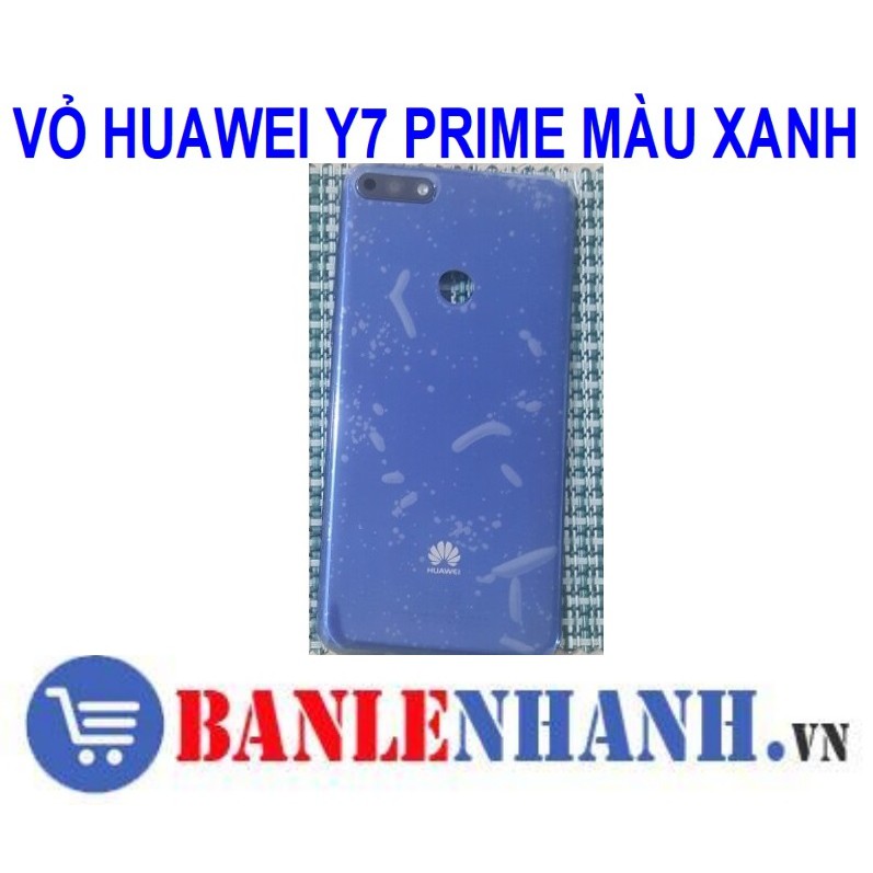 VỎ HUAWEI Y7 PRIME 2019 MÀU XANH